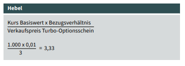Turbo-Optionsscheine einfach erklärt | SG Zertifikate